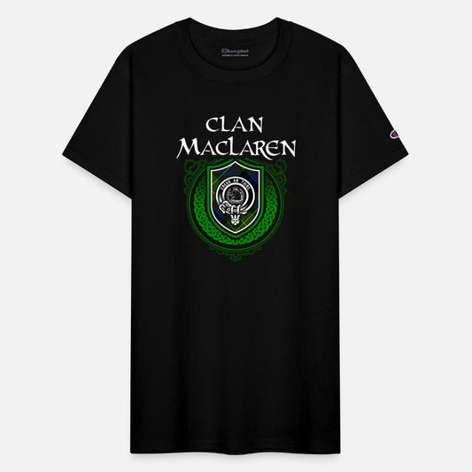 Clan MacLaren Scottish Crest Badge and Tartan