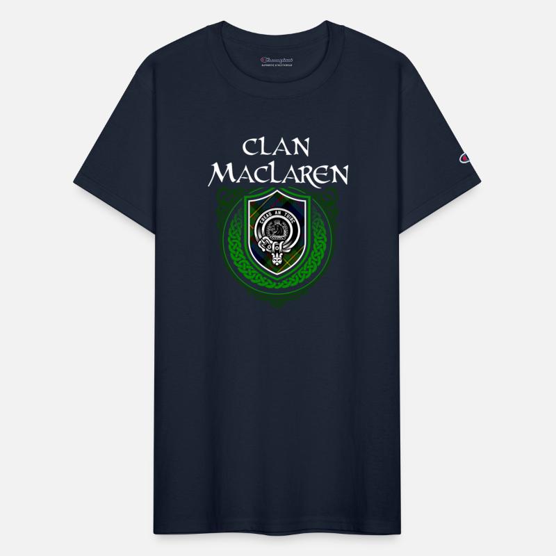Clan MacLaren Scottish Crest Badge and Tartan