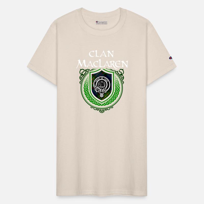 Clan MacLaren Scottish Crest Badge and Tartan