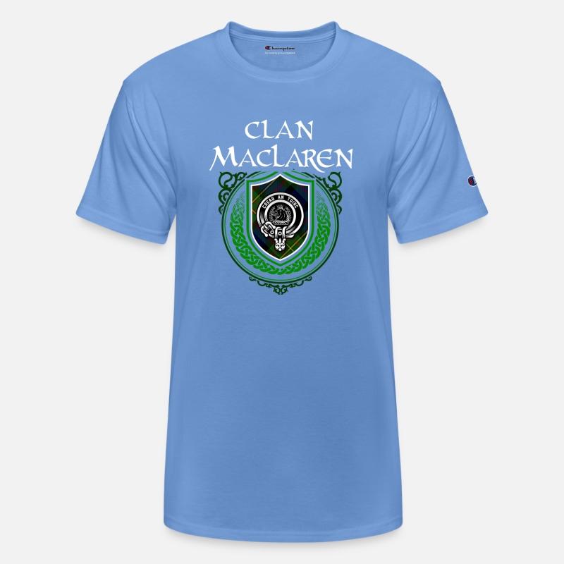Clan MacLaren Scottish Crest Badge and Tartan