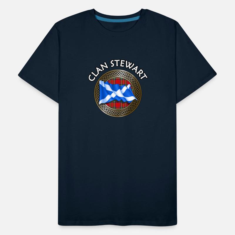 Clan Stewart | Stuart Tartan Knot & Flag