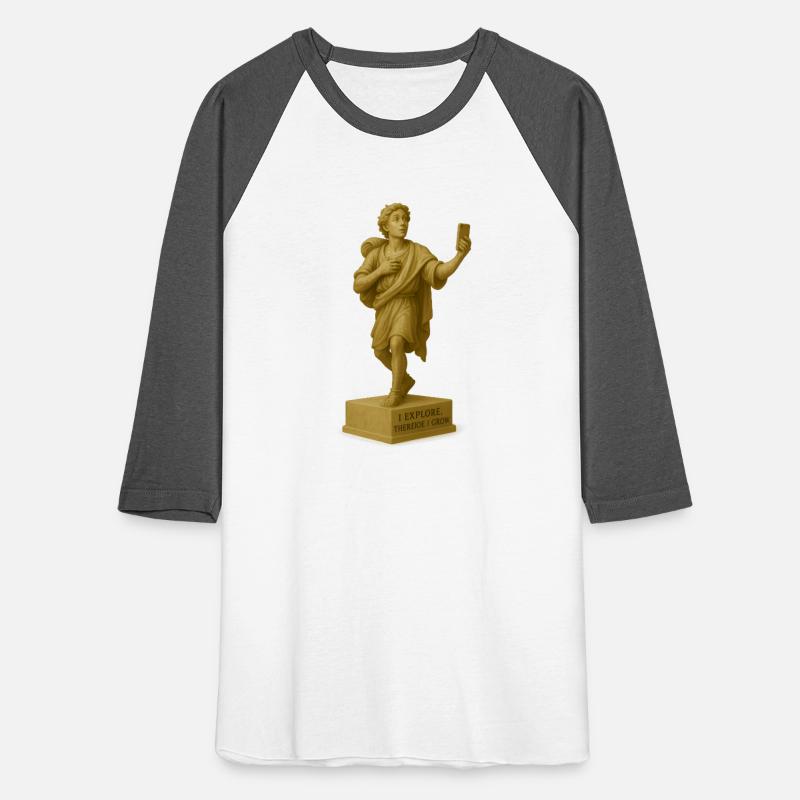 Classical Philosopher Pose T-Shirt Design