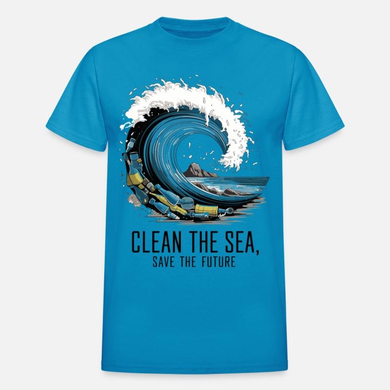 Clean the Sea Save the Future Ocean Art