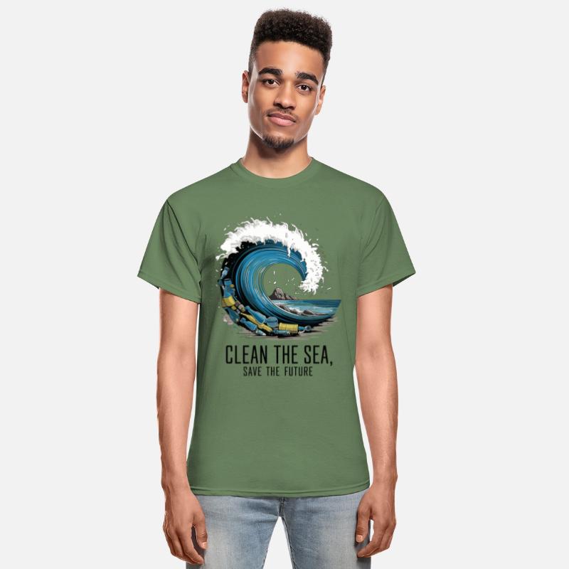 Clean the Sea Save the Future Ocean Art