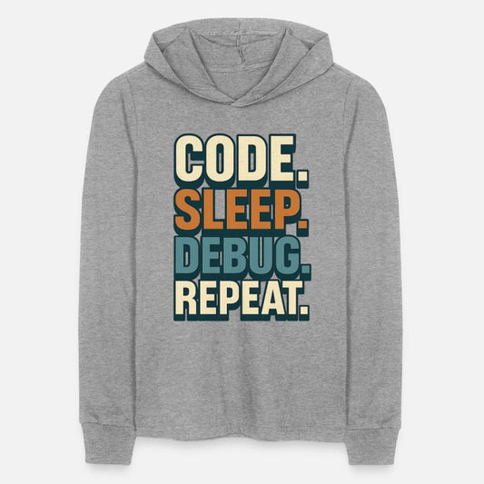 Code. Sleep. Debug. Repeat. - Funny Programmer T-S