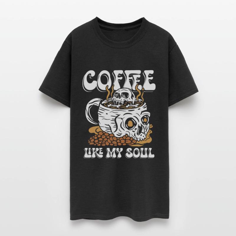 Coffee like my soul | restlessness skull