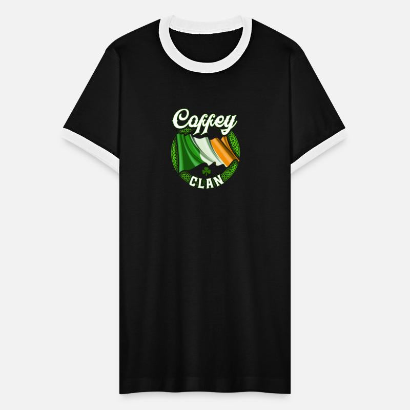 Coffey Surname Irish Last Name Ireland Flag