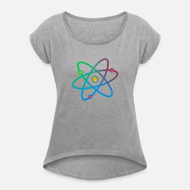 Colorful atom neutron electron