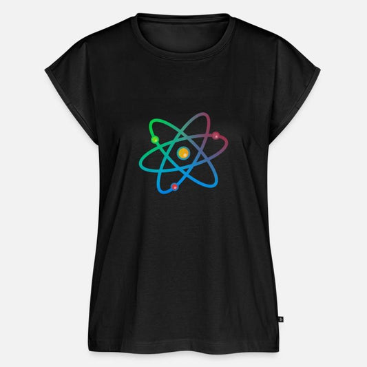 Colorful atom neutron electron