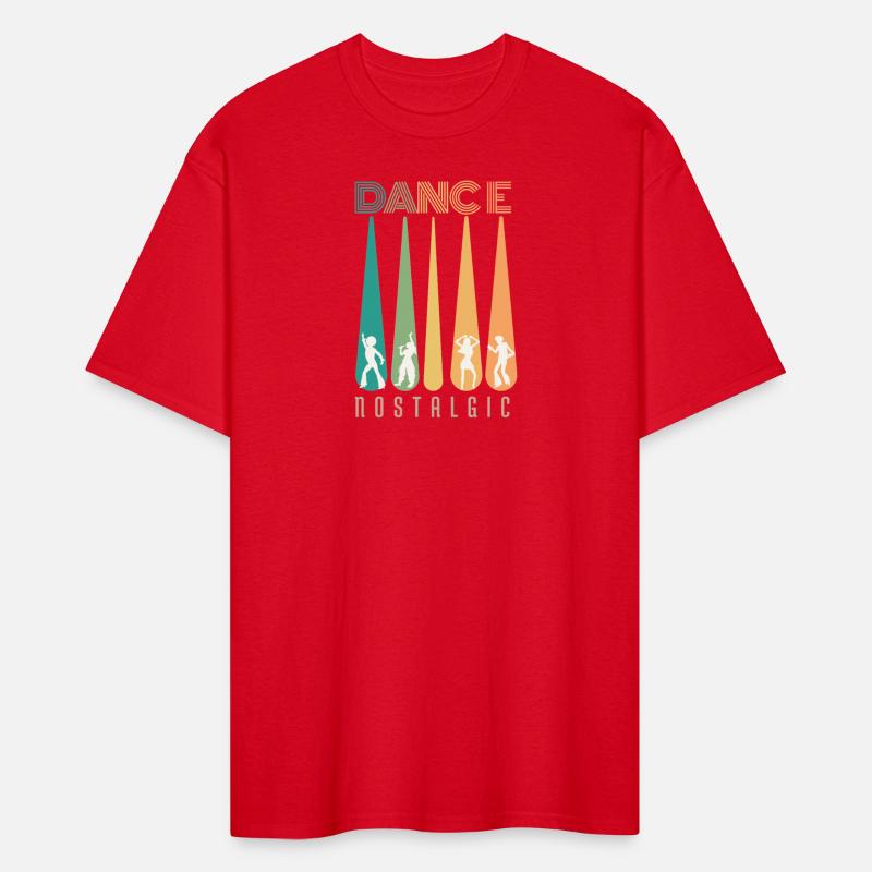 Colorful Dance Silhouettes Tee