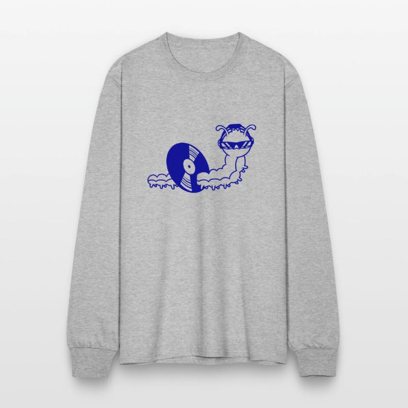 Cool DJ Caterpillar Eats Music Record Vinyl Plate