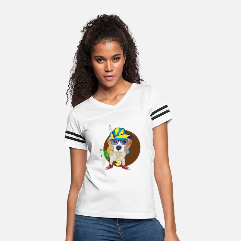 Cool Hip-Hop Beagle with Sunglasses & Style