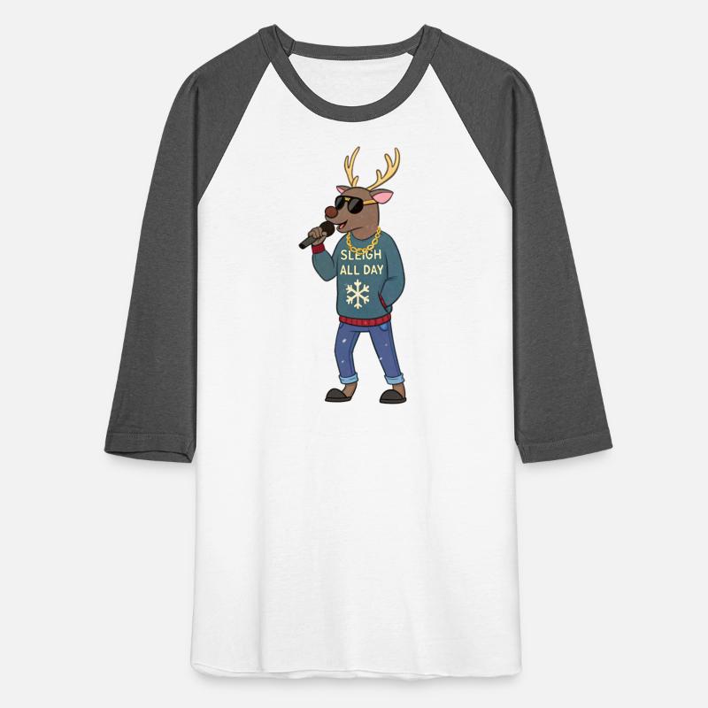 Cool Reindeer Christmas Sweater – "Sleigh All Day"