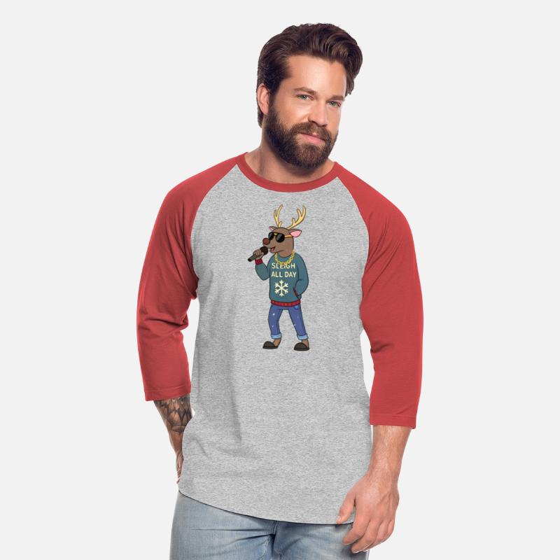 Cool Reindeer Christmas Sweater – "Sleigh All Day"