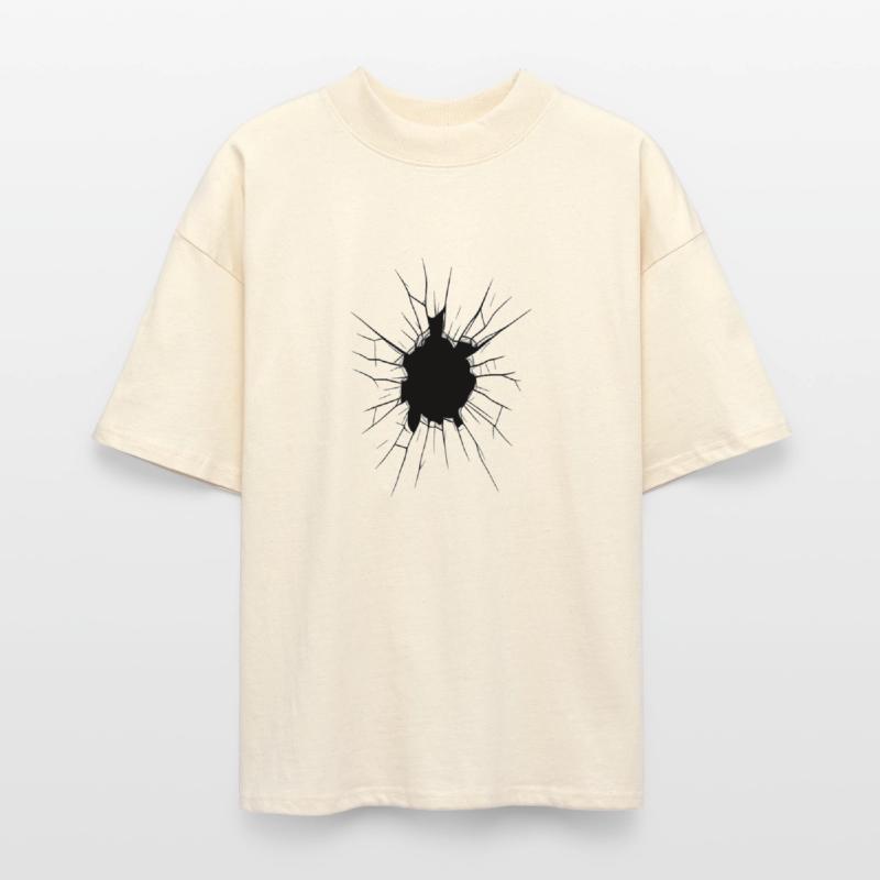 Cool T-shirt design with abstract art