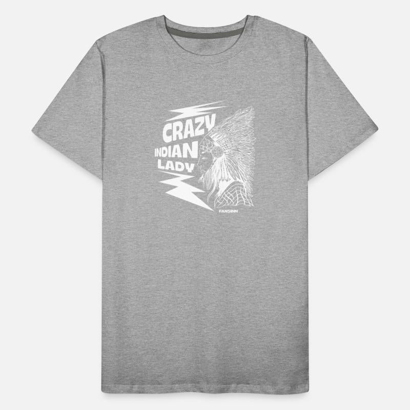 Crazy Indian Lady Native People America