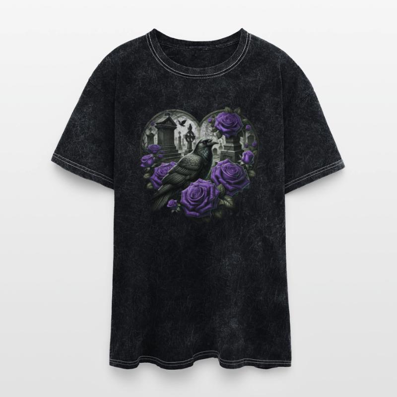 Crow Purple Roses