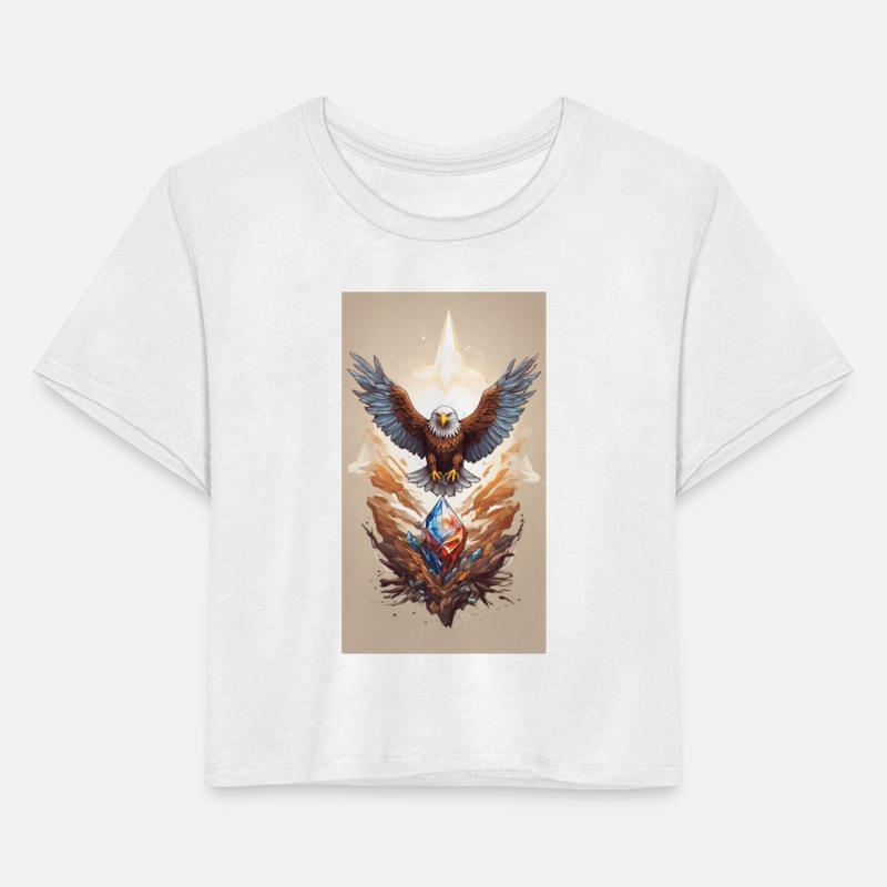 Crystal Eagle Apparel: Majestic T-Shirt Designs