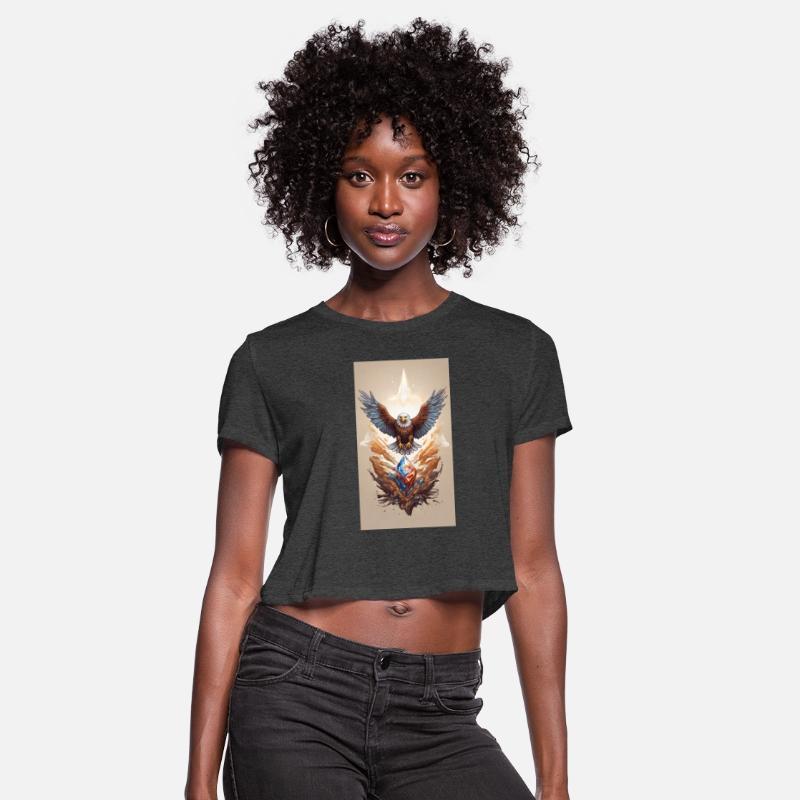 Crystal Eagle Apparel: Majestic T-Shirt Designs