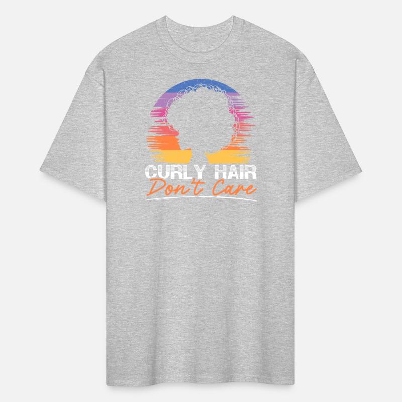 Curly Hair Don't Care Afrocentric Black Pride Afro