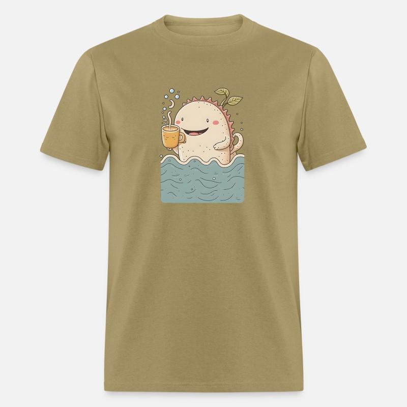 Cute Axolotl & Coffee Kawaii Anime Axolotls