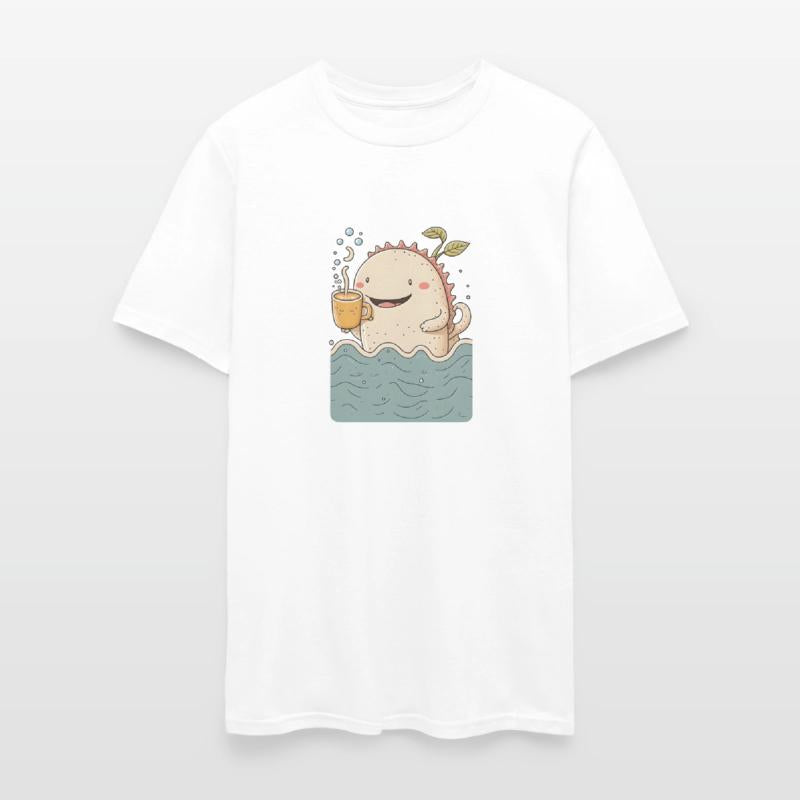 Cute Axolotl & Coffee Kawaii Anime Axolotls