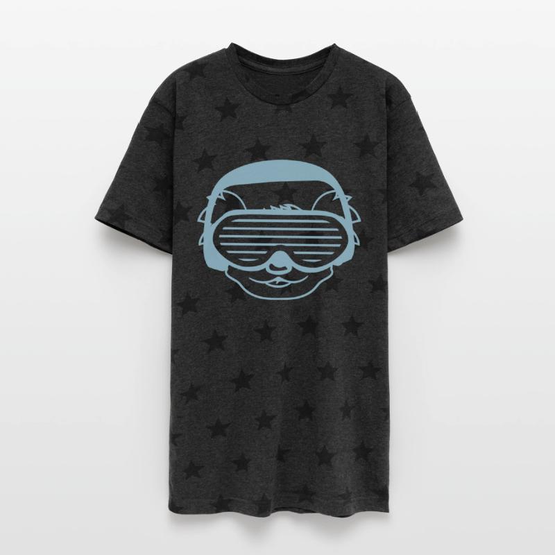 Cute DJ Koala Bear Happy Face Party Animal Head