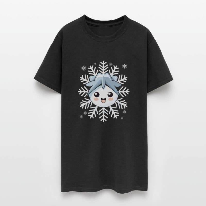 Cute Funny Snowflake Snow Winter Kawaii Gift