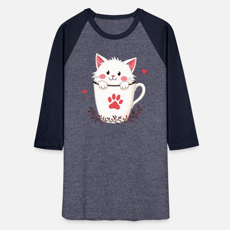 Cute Kitty in a Cozy Cup Valentines day design