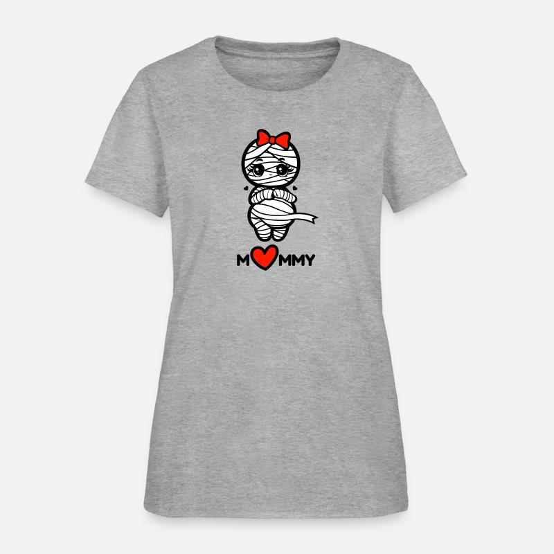 Cute Pregnant Mommy Mummy Cartoon