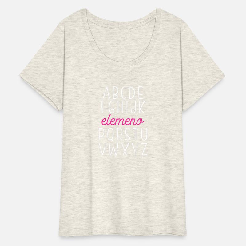 Cute Teacher Shirt Alphabet Shirt Elemeno