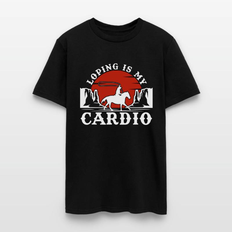 Cutting Horse Loping Is My Cardio Cowboy Horseman