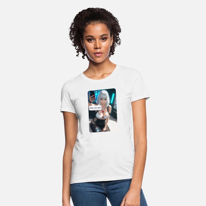 Cyberpunk Waifu Influencer Design 1