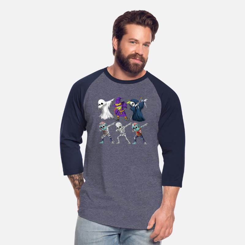 Dabbing Halloween Witch Skeleton Zombie Boo Mummy