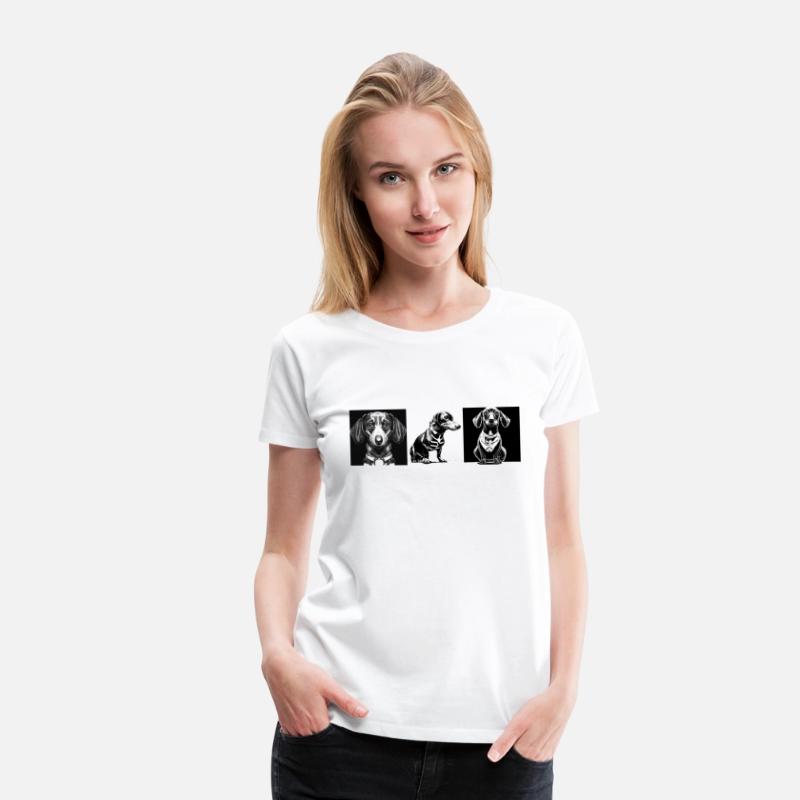 Dachshund,digital illustration, Love my