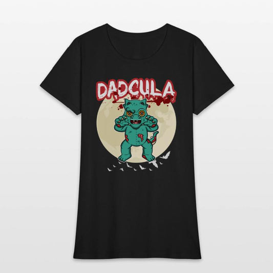 Dadcula Dracula Vampire Dad Funny Halloween Party
