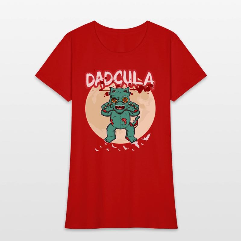 Dadcula Dracula Vampire Dad Funny Halloween Party