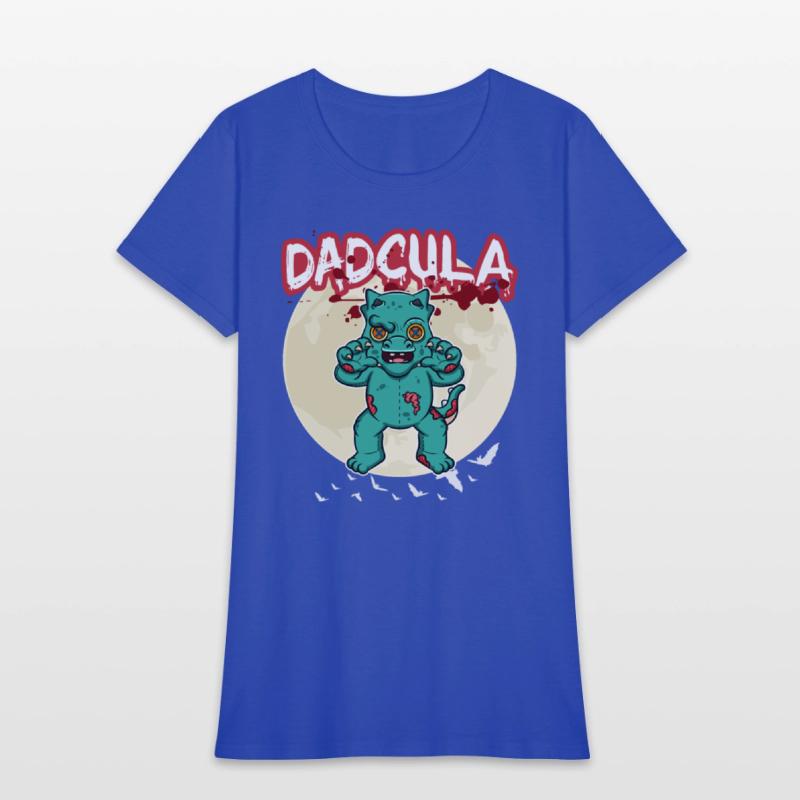 Dadcula Dracula Vampire Dad Funny Halloween Party