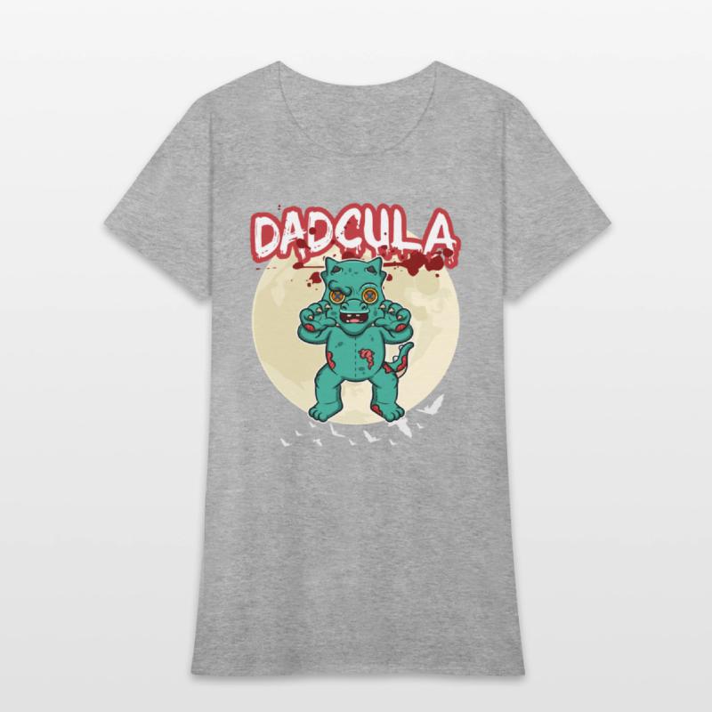 Dadcula Dracula Vampire Dad Funny Halloween Party