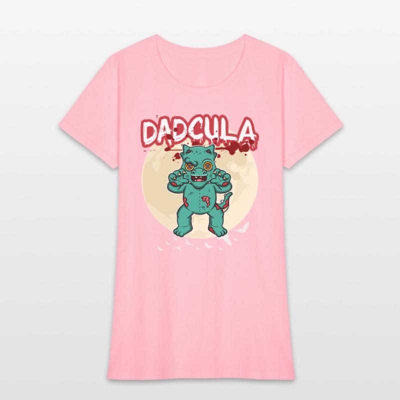 Dadcula Dracula Vampire Dad Funny Halloween Party