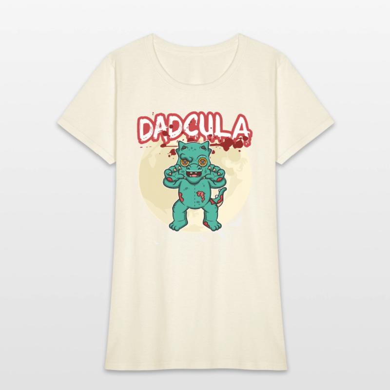 Dadcula Dracula Vampire Dad Funny Halloween Party