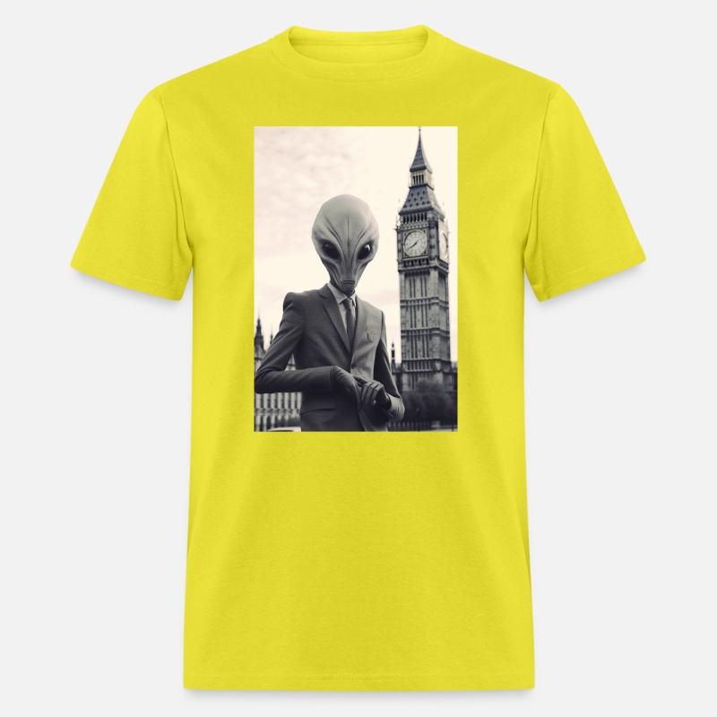 Dapper Alien in London - Art Print at Parliament