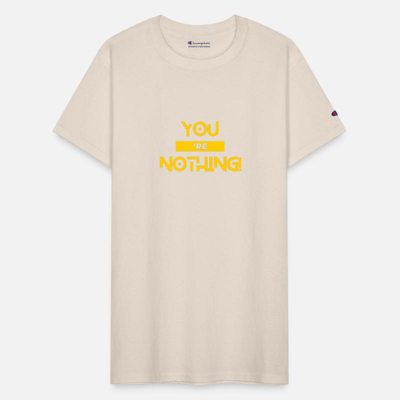 Dark Humor Accountant Shirt – You’re Nothing Quote