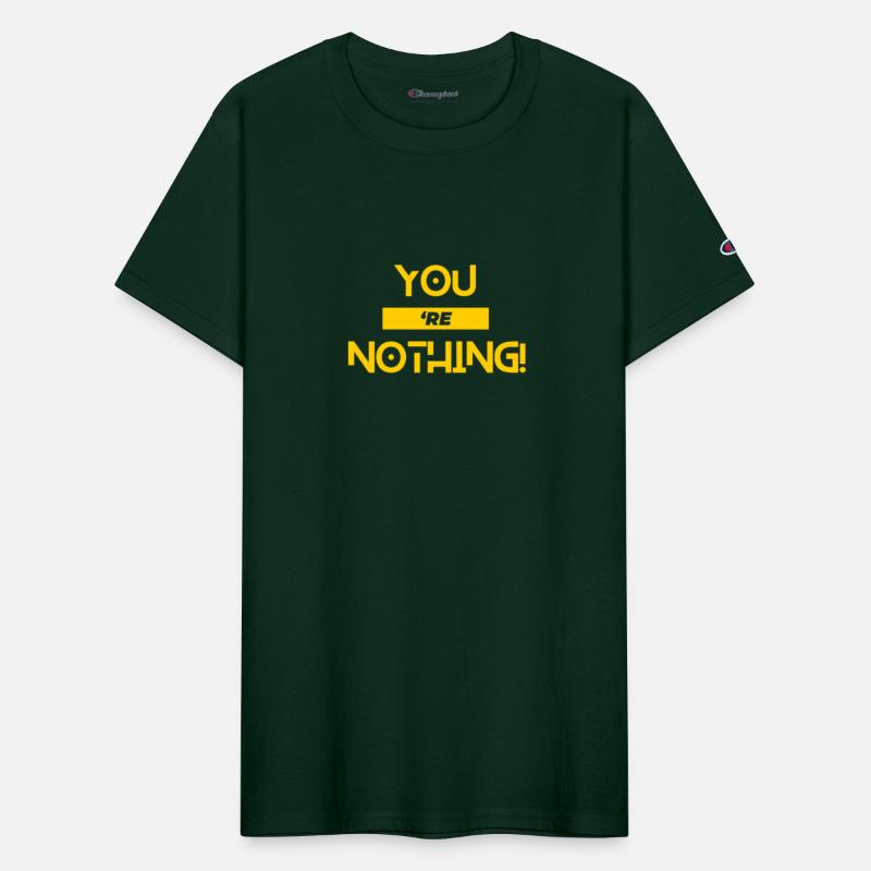 Dark Humor Accountant Shirt – You’re Nothing Quote