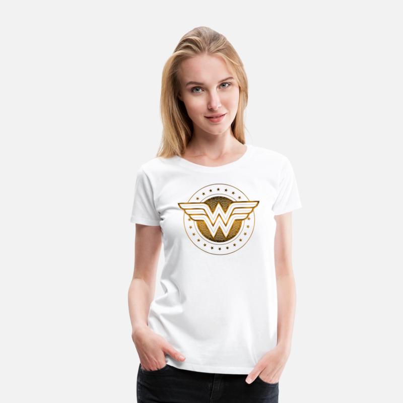 DC Comics Wonder Woman Classic Logo Gold