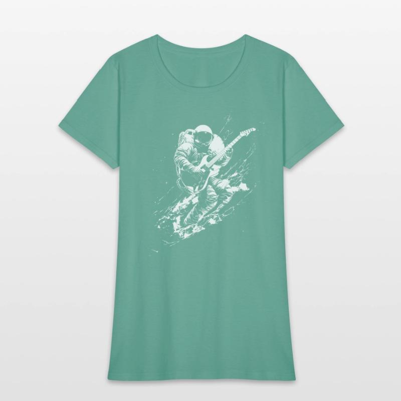 Deep Space Astro Rocker - Astronaut playing