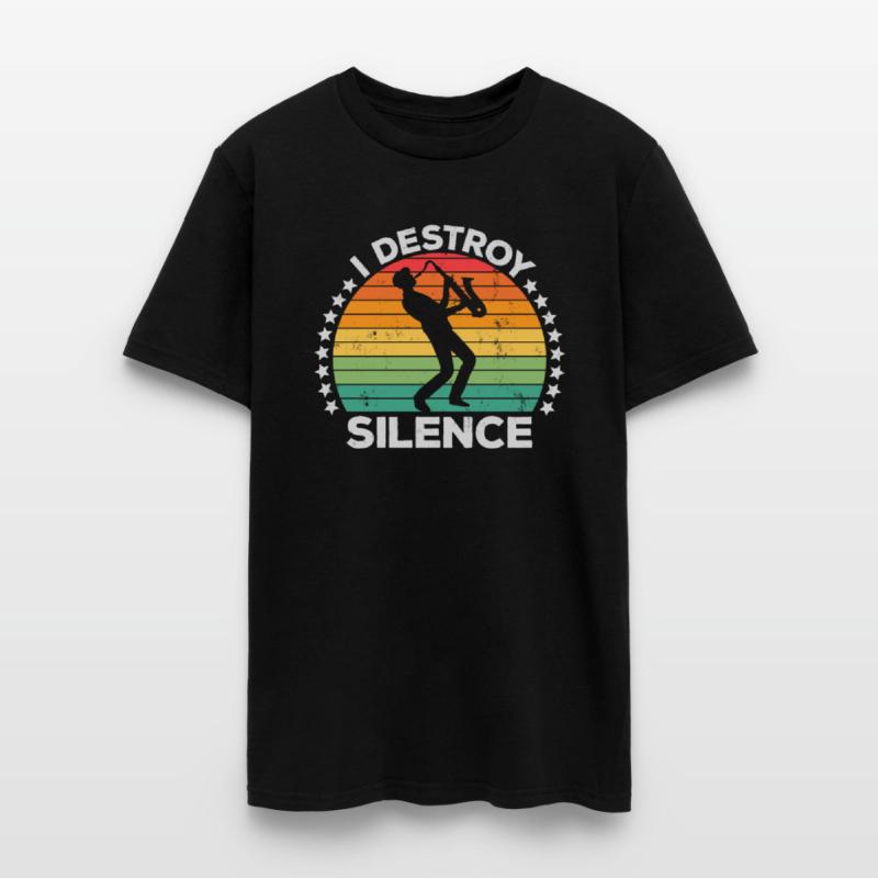 Destroy Silence Woodwind Sax Saxophone Saxophonist