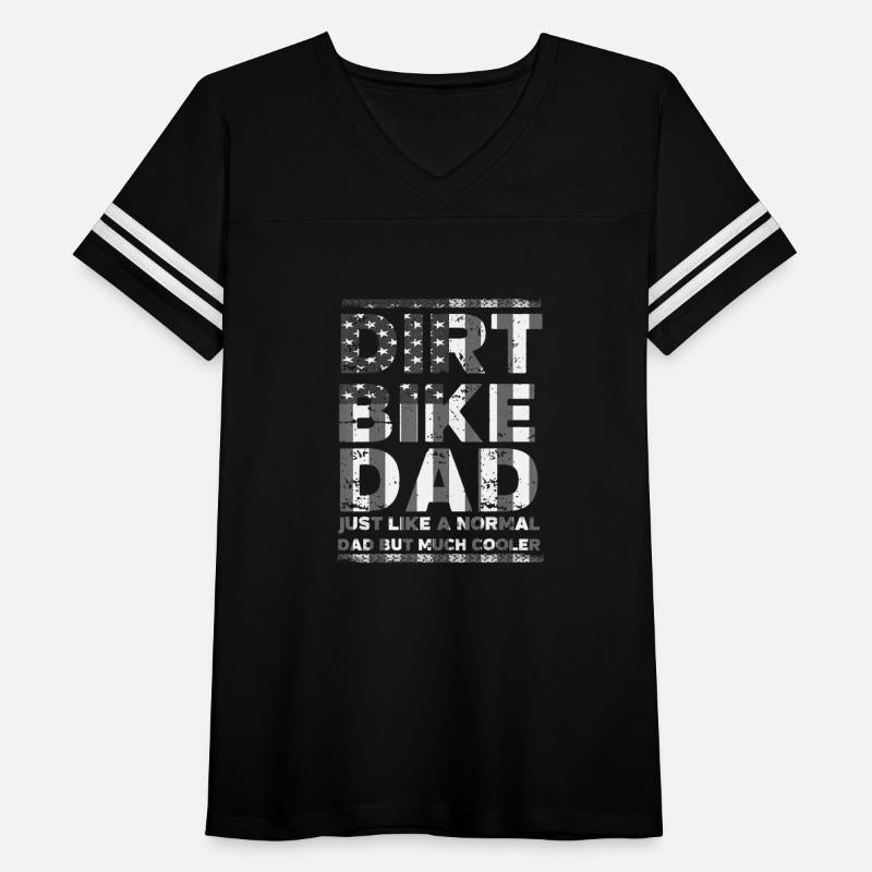 DIRT BIKE DAD Bike Motocross Enduro US Flag