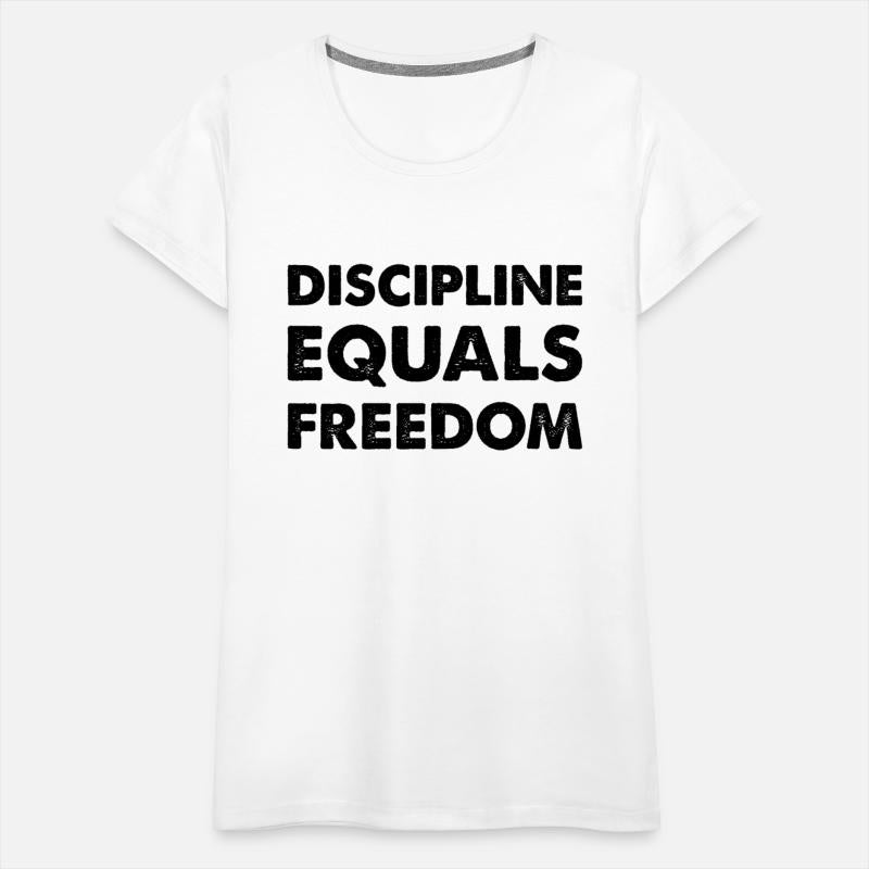 Discipline Equals Freedom Motivational Quote