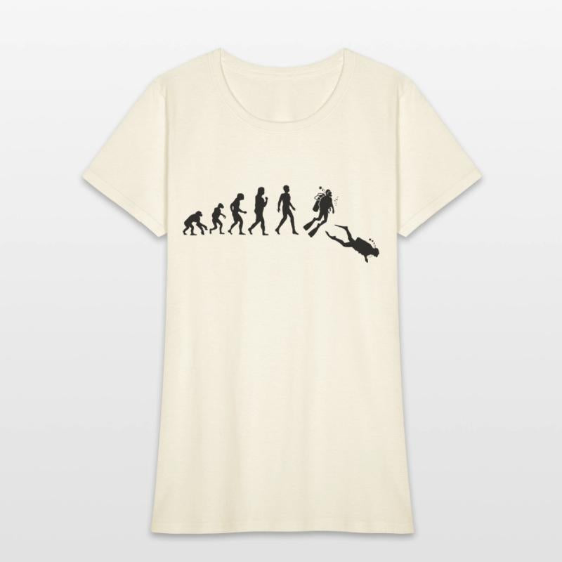 Diving Evolution | Evolution of Man Funny Scuba